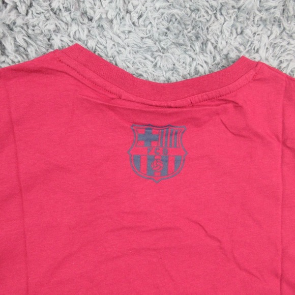 FC Barcelona Shirt Mens Small Red Soccer Short Sleeve Graphic Tee FCB NWT - Picture 12 of 15